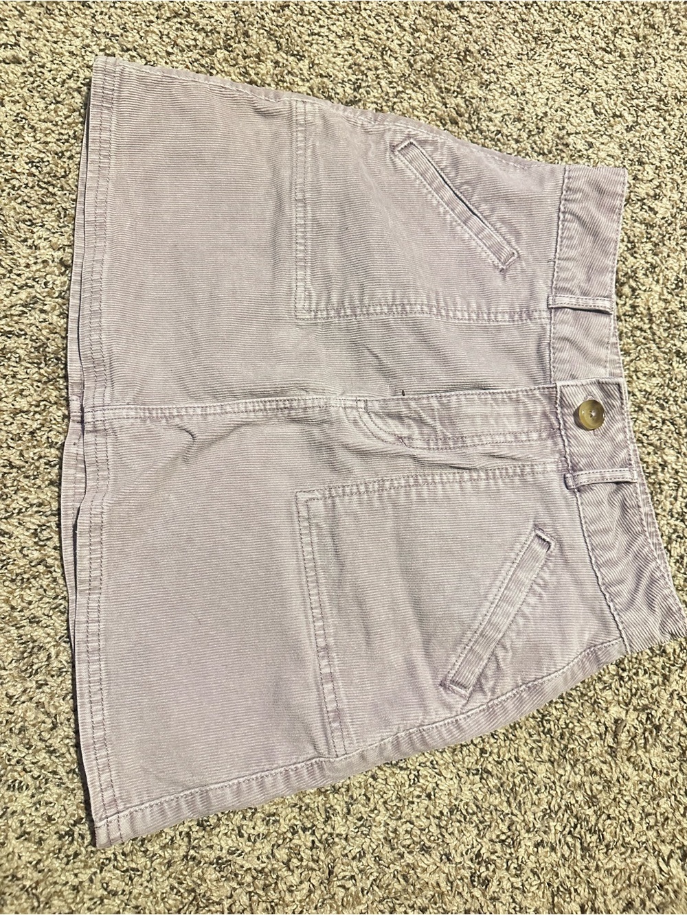Women’s Lavender Casual Pocket Skirt - Unbranded